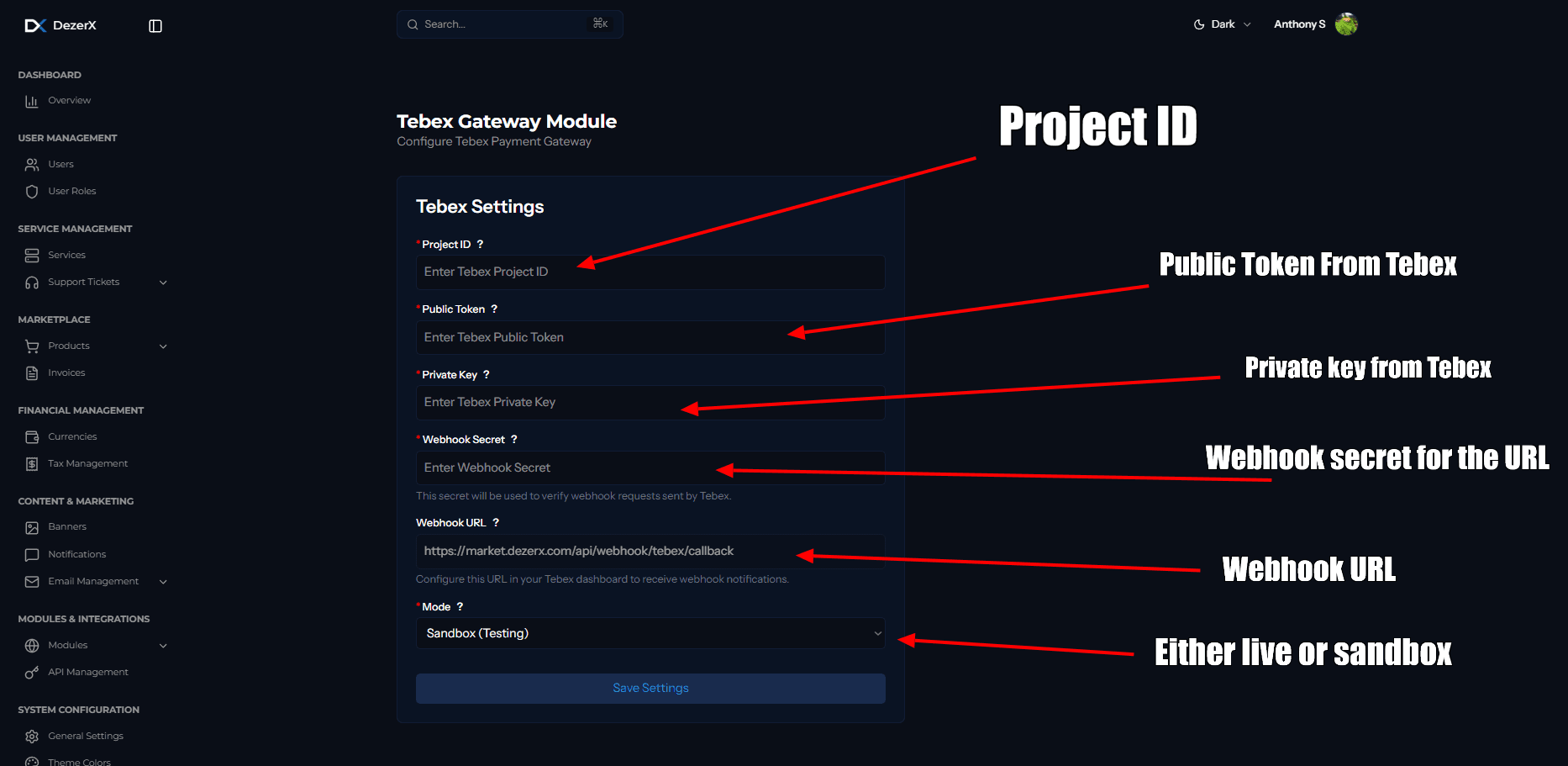 Spartan Configuration